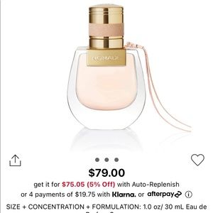 Chloè nomade perfume